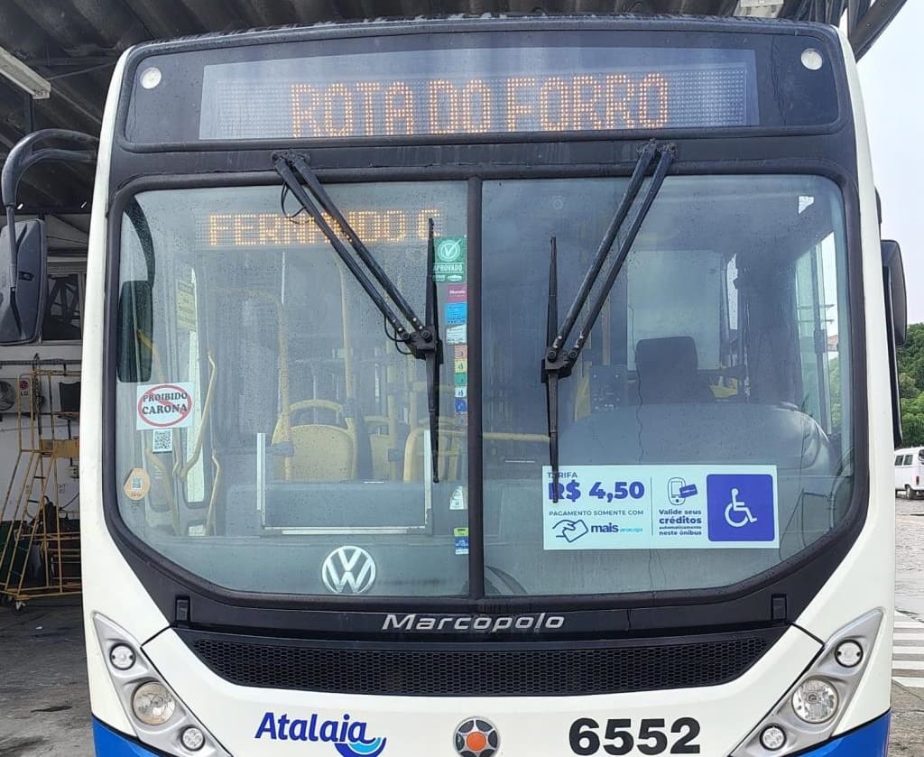 Ônibus em Aracaju - Rota do Forro