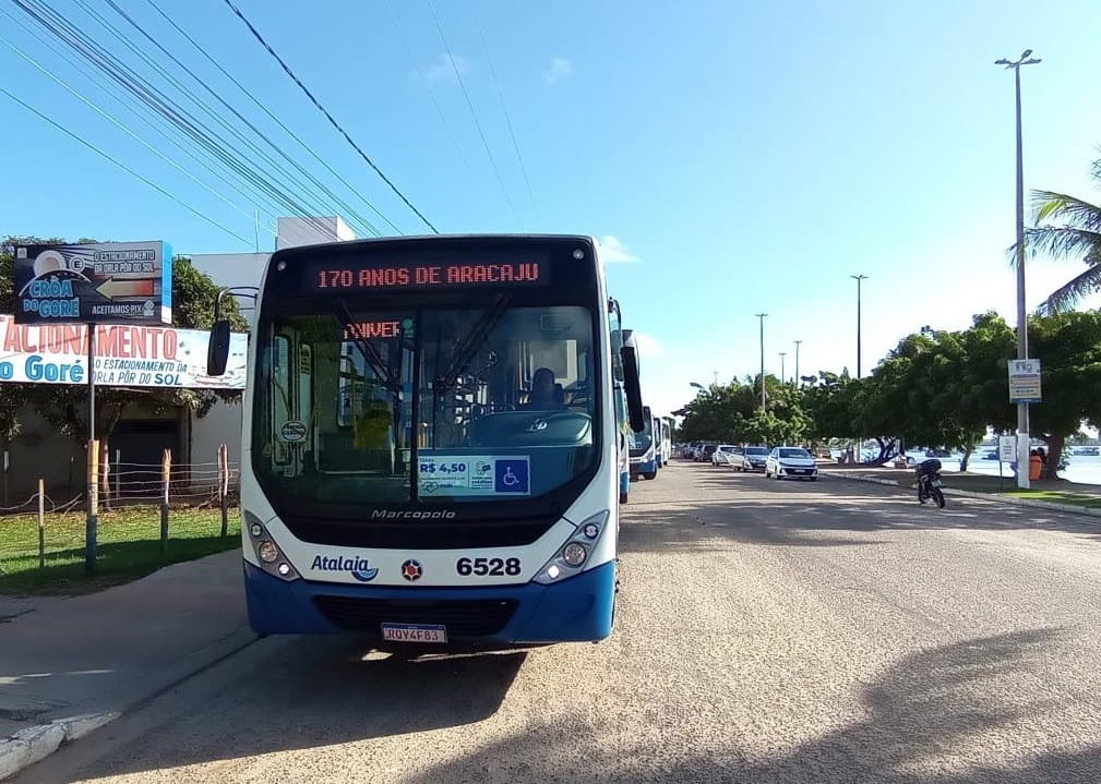 Ônibus gratuito para o aniversário de ARacaju