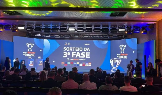 O sorteio realizado na sede da CBF, no Rio de Janeiro