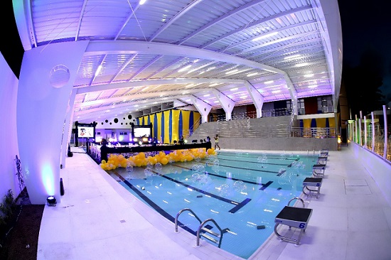 Piscina do Parque Aquático do Sesc Siqueira Campos