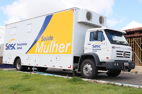 Caminhão Sesc Mulher