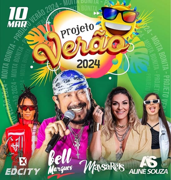 Banner Projeto Verão 2024 em Moita Bonita