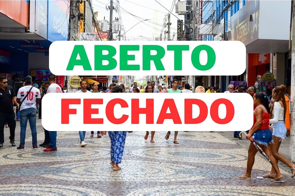 Confira o que abre e fecha