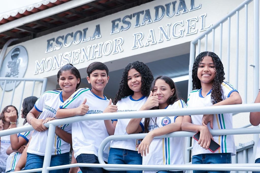 Alunos da rede estadual