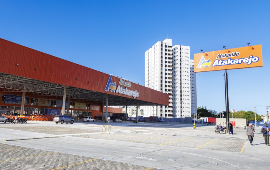 Fachada do supermercado Atakarejo