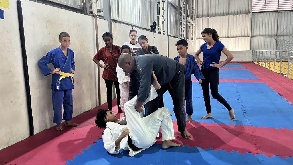 Aula de Jiu Jitsu