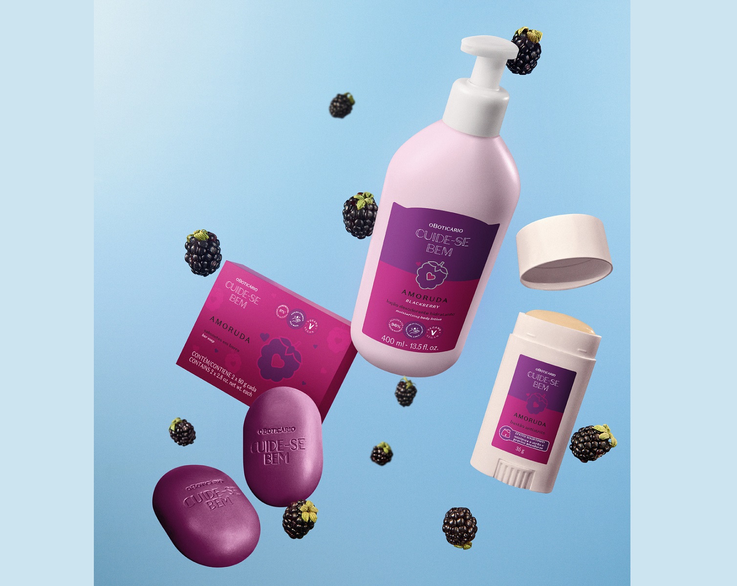  Produtos da Cuide-se Bem Amoruda da Boticário