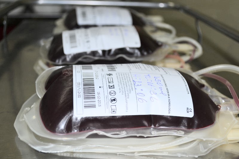 Bolsas de sangue no Hemose Sergipe