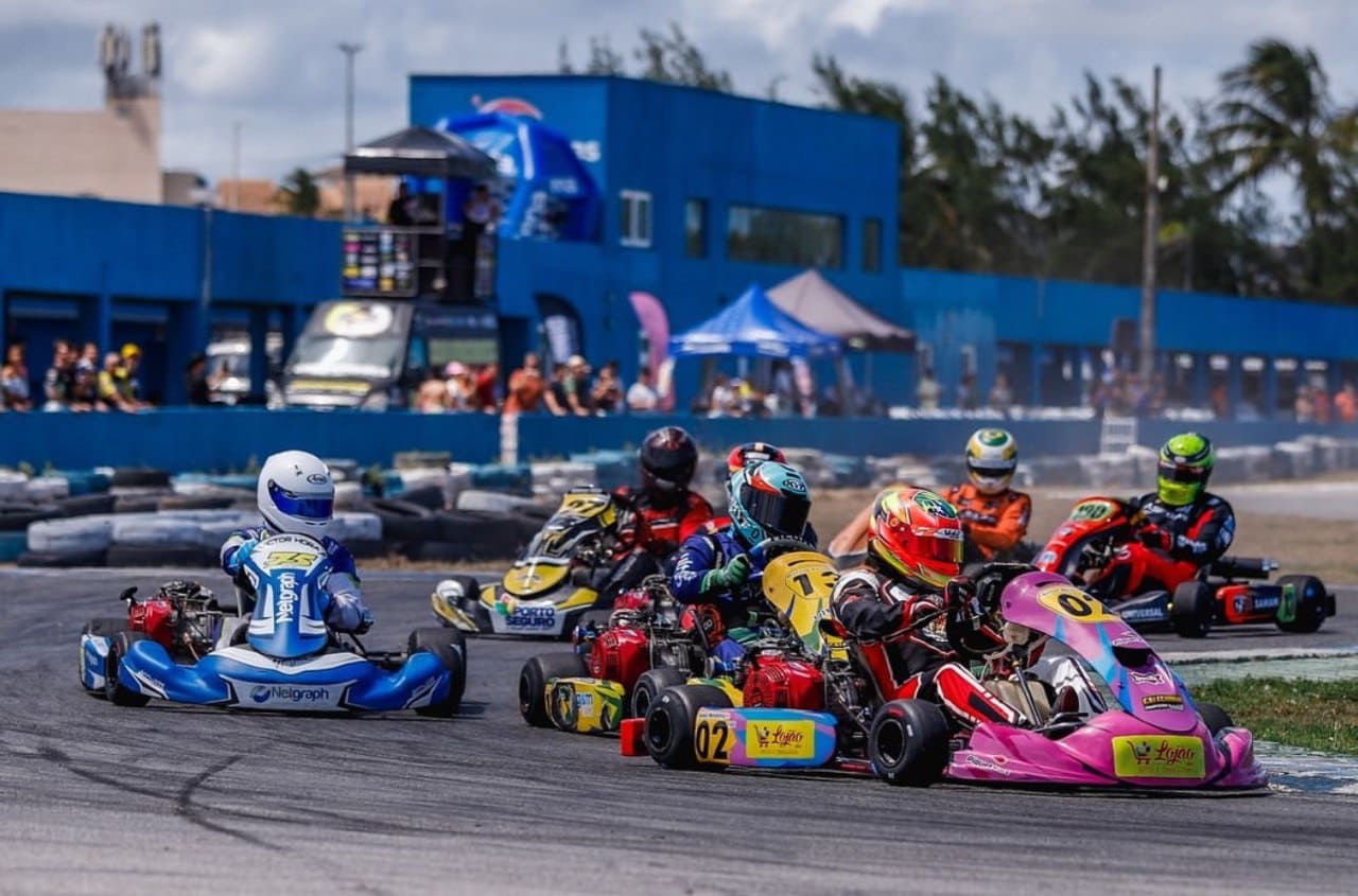 Karts no Kartódromo Emerson Fittipaldi