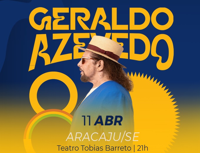 Card do show de Geraldo Azevedo