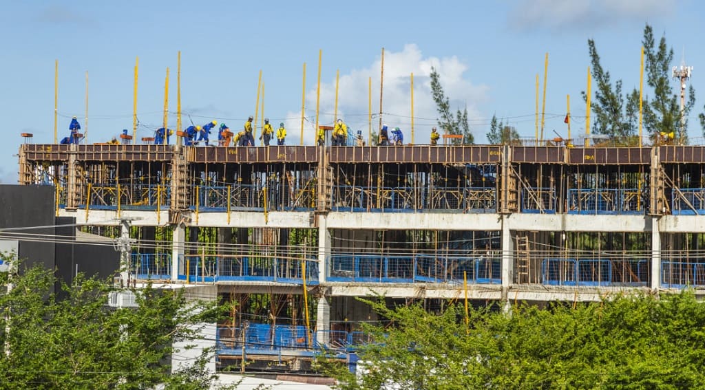 Construção de um prédio