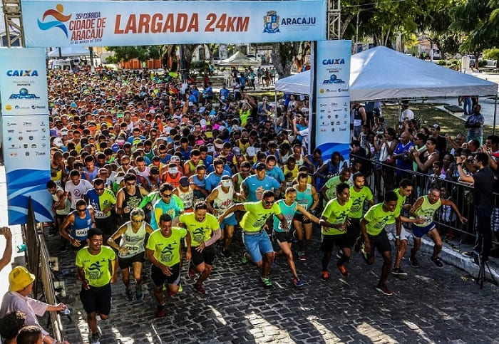 Largada da Corrida Cidade de Aracaju
