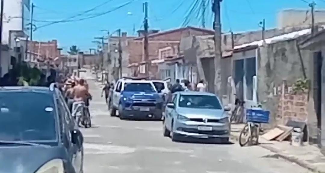 Rua no município de Nossa Senhora de Socorro