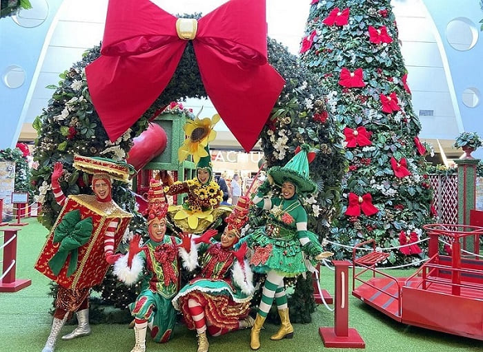 personagens mágicos do Jardim Encantado de Natal