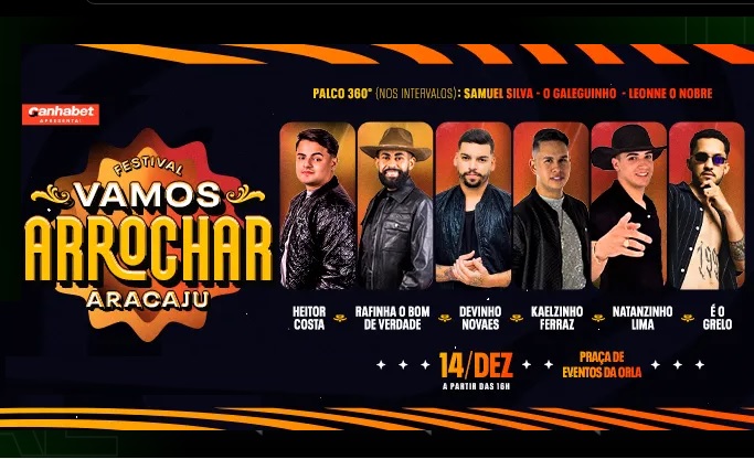 Banner Festival 'Vamos Arrochar'