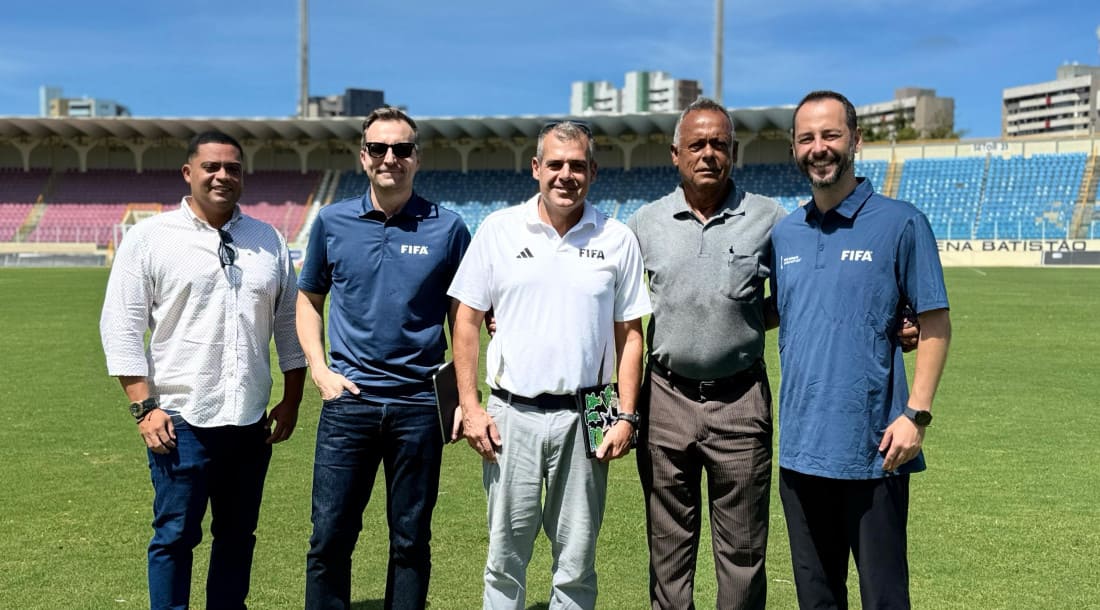 Inspeção da FIFA no Batistão