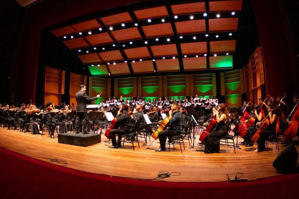 Apresentação da Orquestra Jovem de Sergipe
