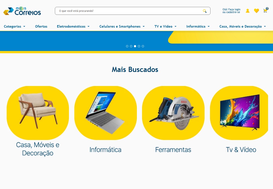 Plataforma Mais Correios 