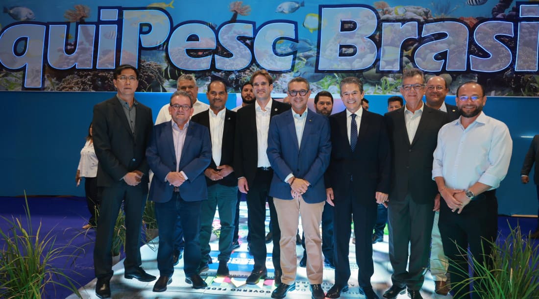 Politicos e Gestores no Aquipesc Brasil