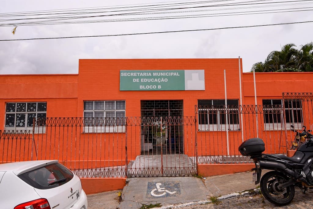 Fachada da Secretaria de Educação de Socorro