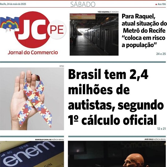 Capa do jornal O Estado de São Paulo