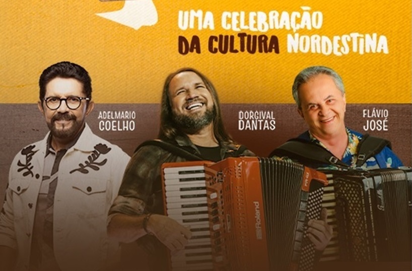 Adelmário Coelho, Flávio José e Dorgival Dantas 