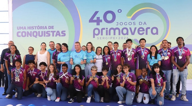Cerimônia de lançamento dos Jogos da Primavera