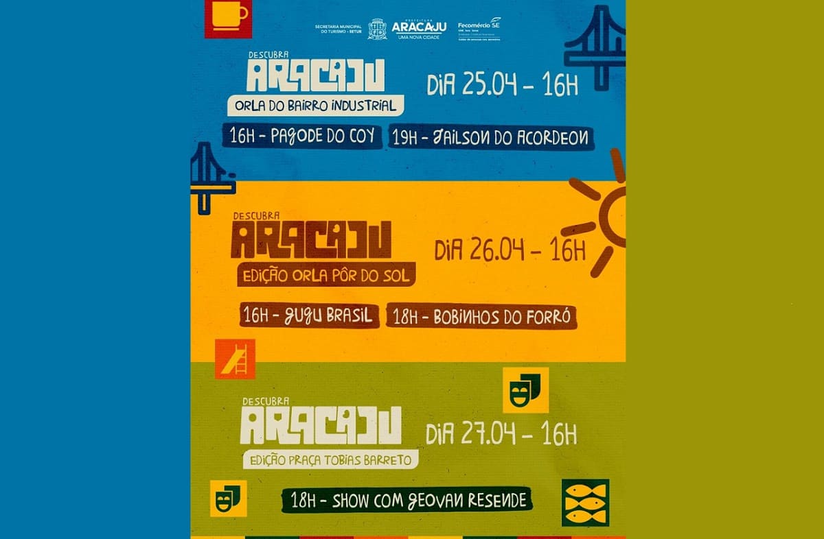 Card Projeto 'Descubra Aracaju'