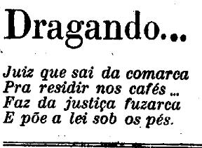 Recorte de jornal