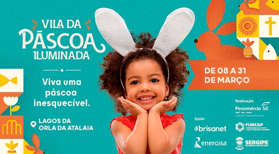 Cartaz Vila da Páscoa Iluminada