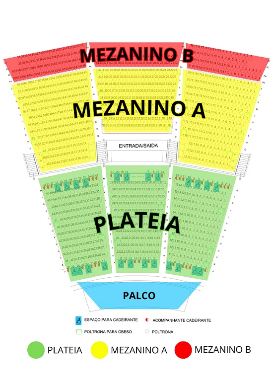 Mapa do show