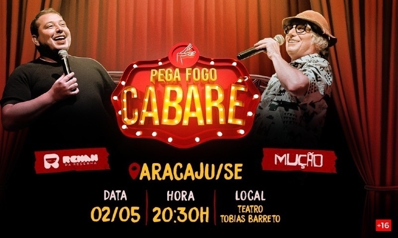 Banner do Show Pega Fogo Cabaré