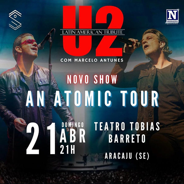 Banners U2 Cover em Aracaju