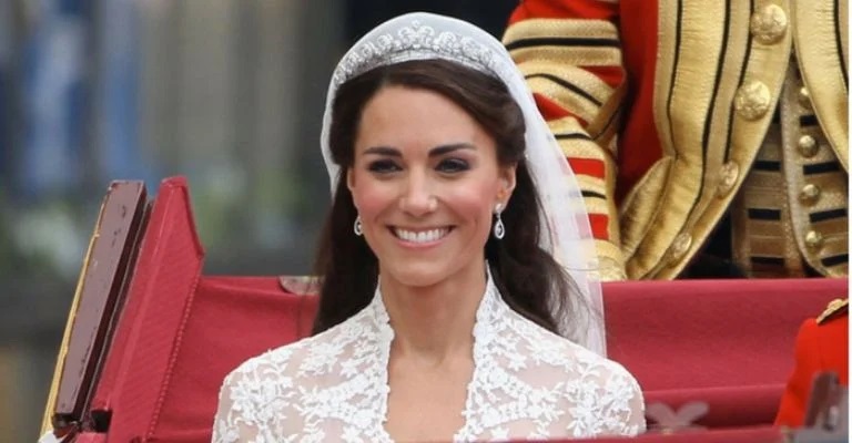 Princesa Kate Middleton de noiva