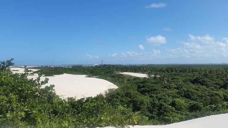 Dunas na Praia do Saco