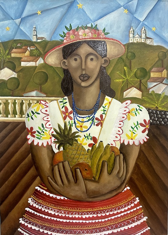 Quadro do artista Luan Dias