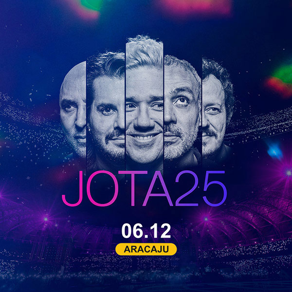 Banner Jota Quest em Aracaju 2024