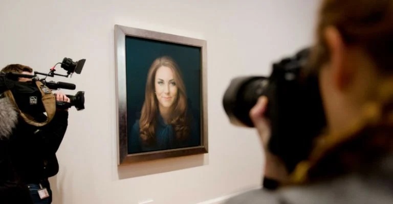 Quadro da Princesa Kate Middleton