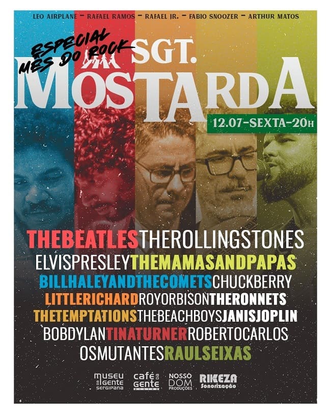 Banner: Sgt. Mostarda no Café da Gente Sergipana
