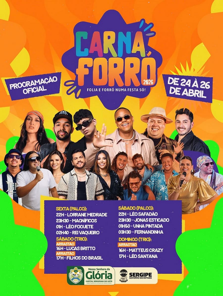 Carnaforró 2026 em Nossa Senhora da Glória