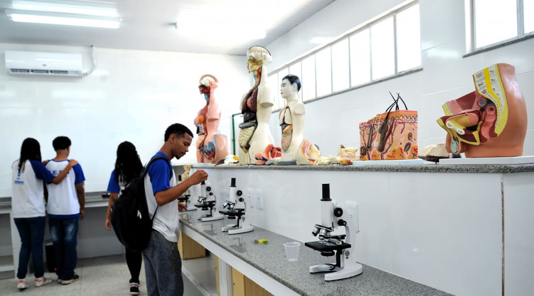 Laboratorio de Ciências do Santos Dumont / Foto: Maria Odília