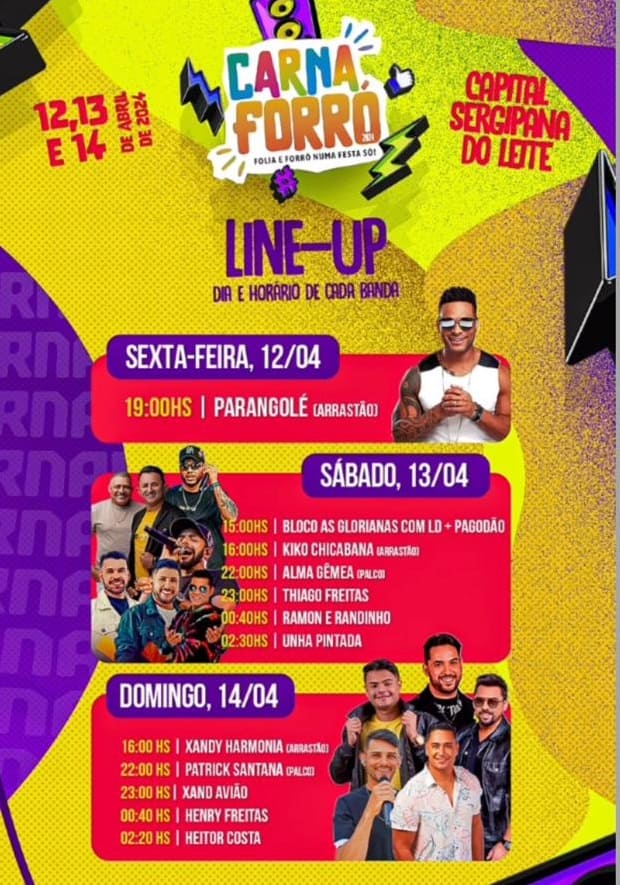 Banner da programação completa