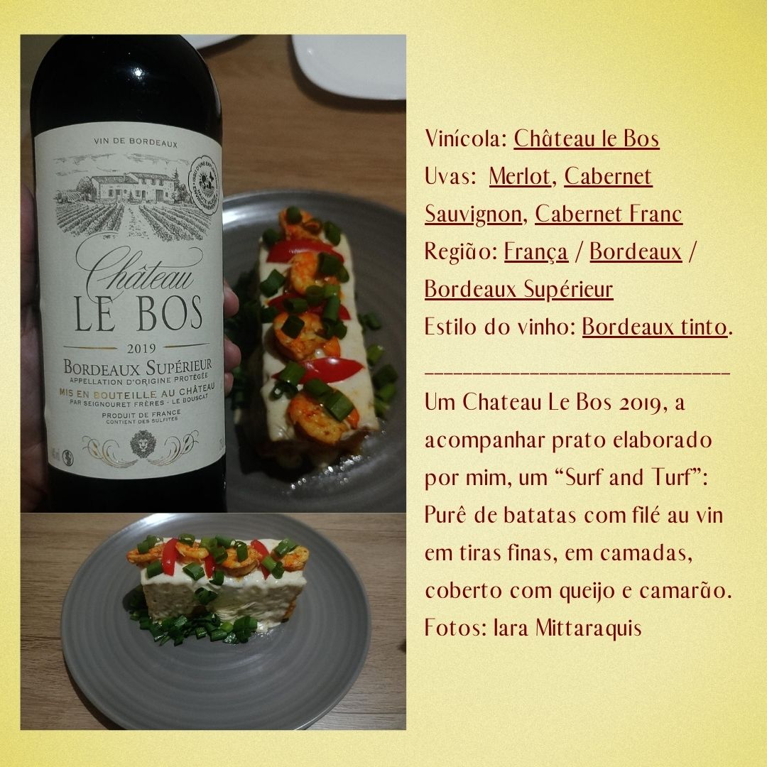 Box com vinho e harmonização
