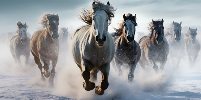 Cavalo correndo