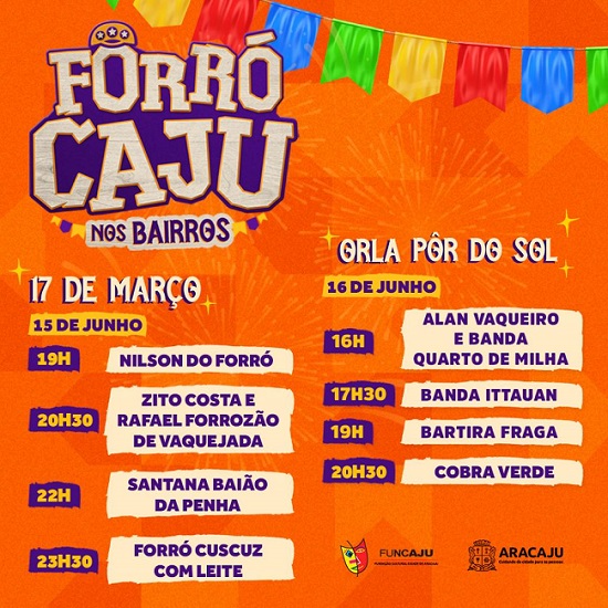 Banner Forró nos Bairros