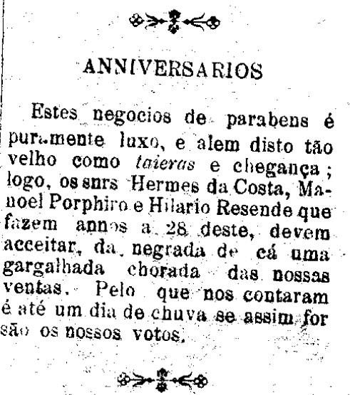 Recorte de jornal